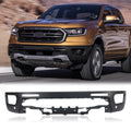 Black Steel Front Bumper Face Bar for Ford Ranger (2019–2023)