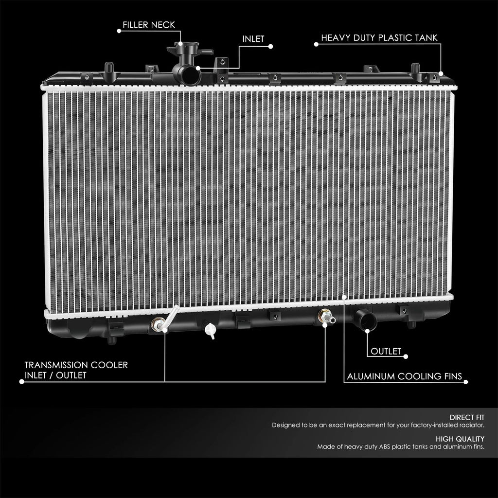 Aluminum Core Cooling Radiator for Suzuki SX4 (2010–2013) DPI 13287