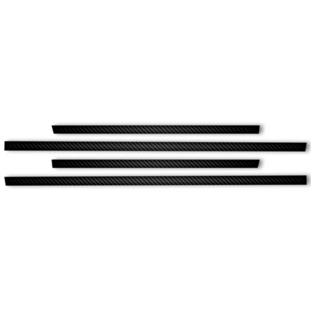 4pc Carbon Fiber 1" Accent Trim for 2013-2023 Buick Encore - SRC1330
