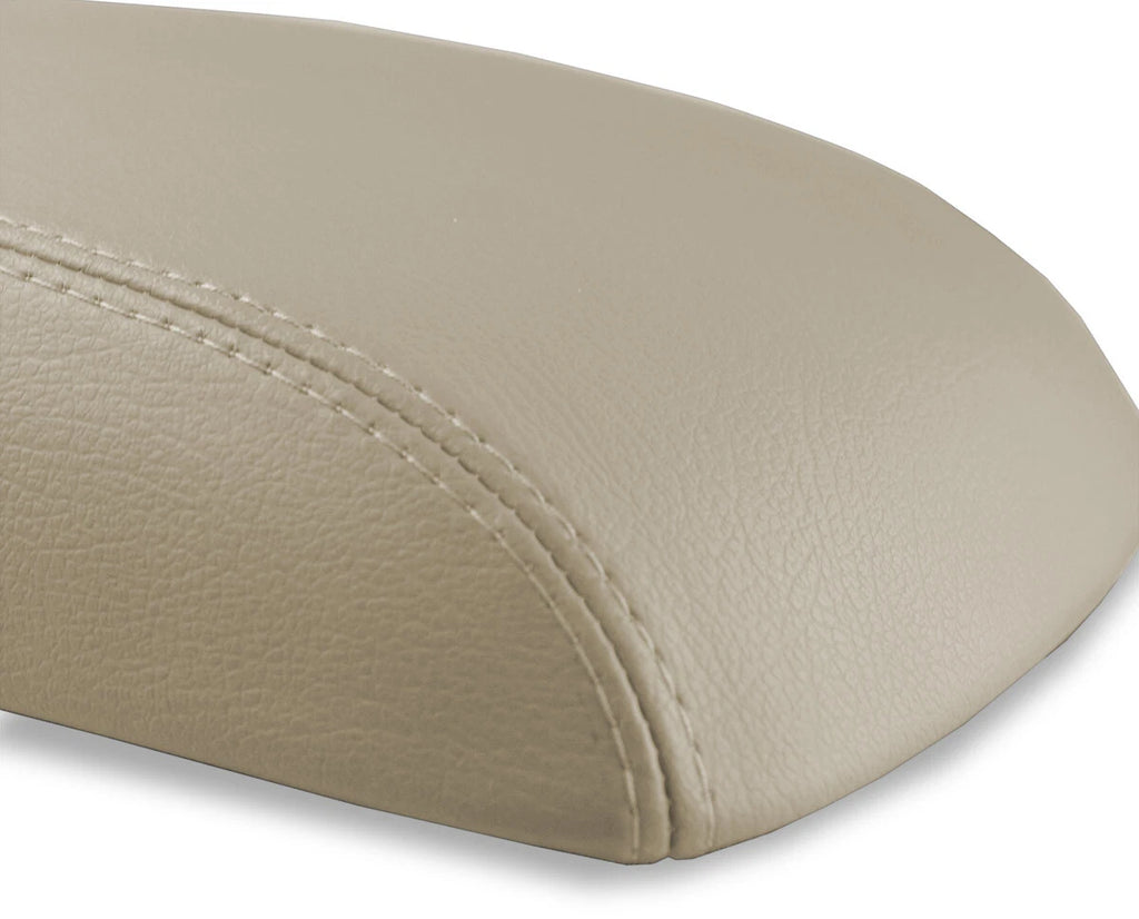 Console Lid Pull Over Cover Leather for Hyundai Santa Fe (2007–2012) Beige