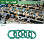 Set of 5 Oil Seal Rotary Shaft Seal 20x26x5mm for Various Models