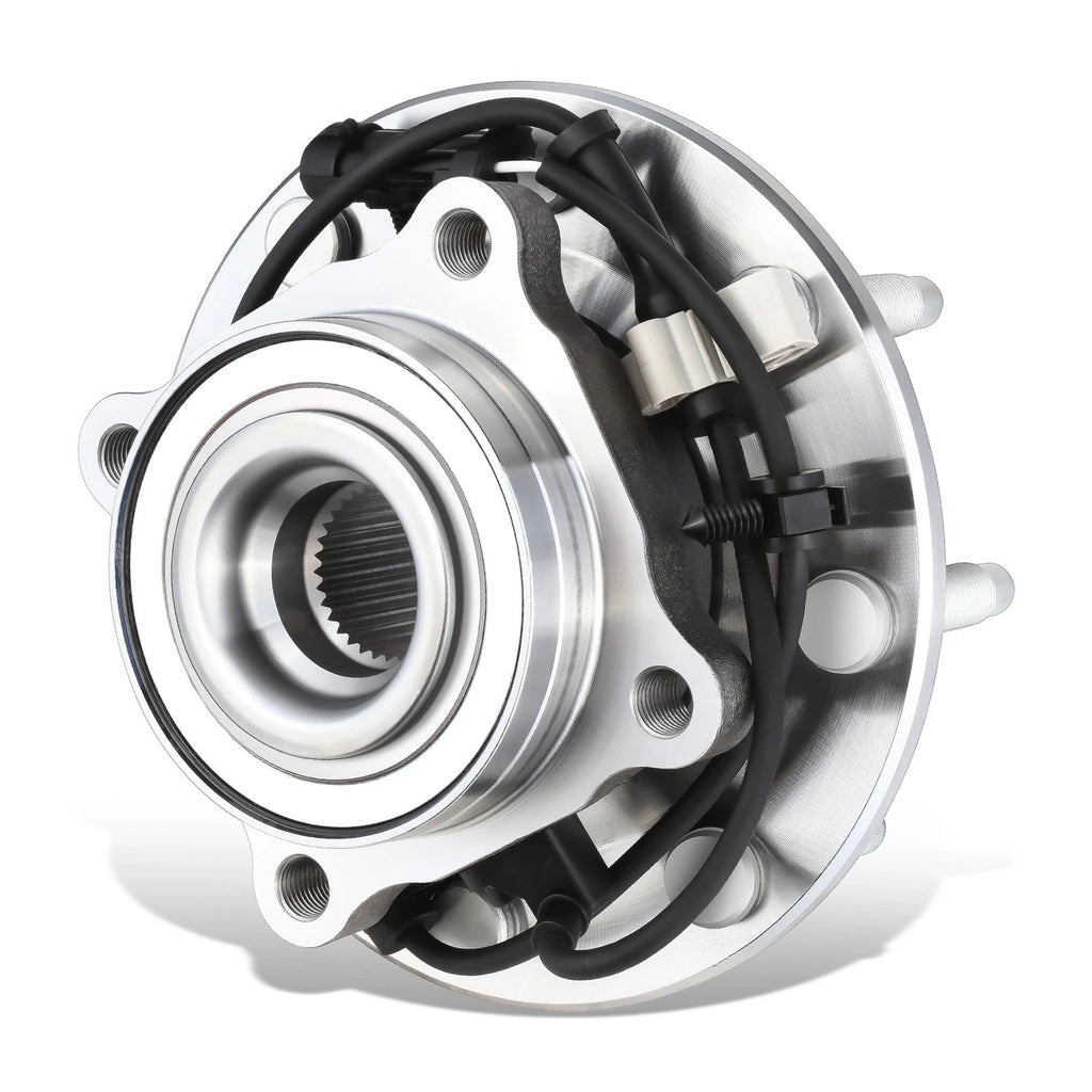 Front Wheel Bearing & Hub w/ ABS for Avalanche Silverado Sierra Yukon XL (2001–2007)