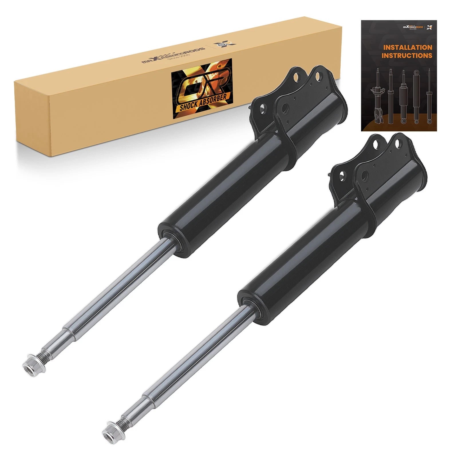 2X Front Struts Shocks Absorbers for Chevrolet Geo Tracker Suzuki Grand Vitara (1990–2004)
