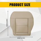 Leather Seat Cover for Mercedes Benz E350 E550 (2010–2014) - Tan