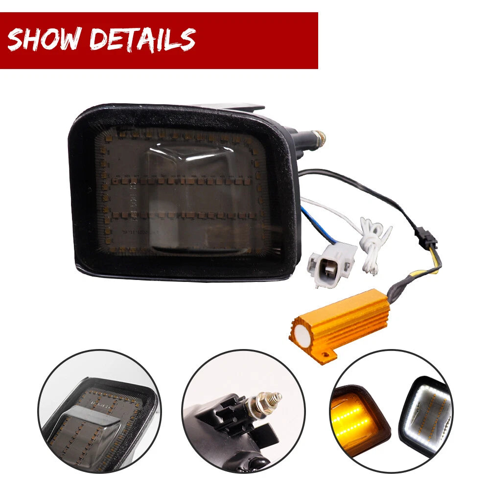 Sequential Switchback LED Front Corner Signal Light for Subaru WRX STI (2015–2021)