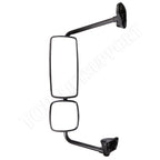 Complete Pair Clear Black Heated Mirrors for Freightliner M2 (2003–2015)
