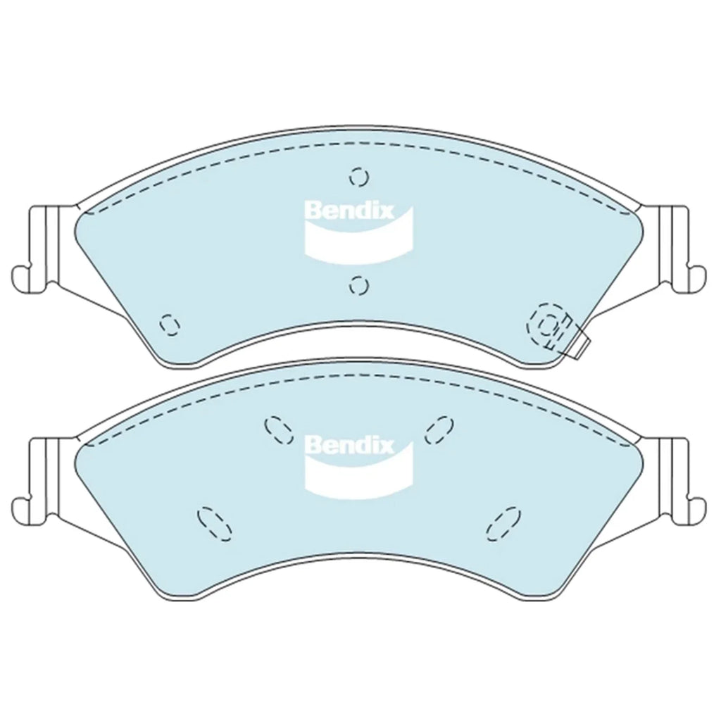 Front Slotted Disc Rotors + Pads for Ford Ranger PX (2011-2019)