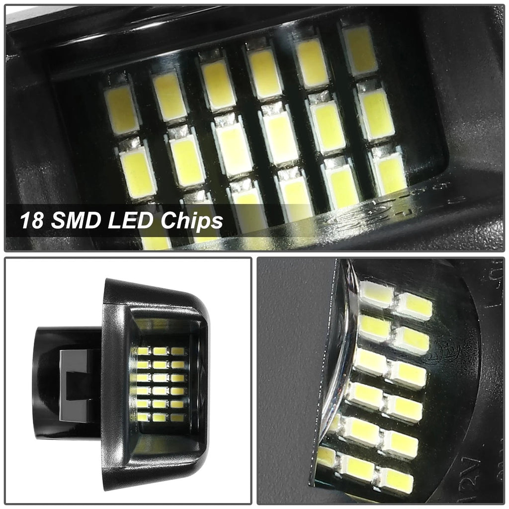 LED License Plate Light for Nissan Titan, Xterra, Armada, Frontier (2007–2019)
