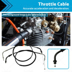 Throttle Cable for Yamaha XV250, XV250 Virago, XV125 (1988–2013, 1997–2000)