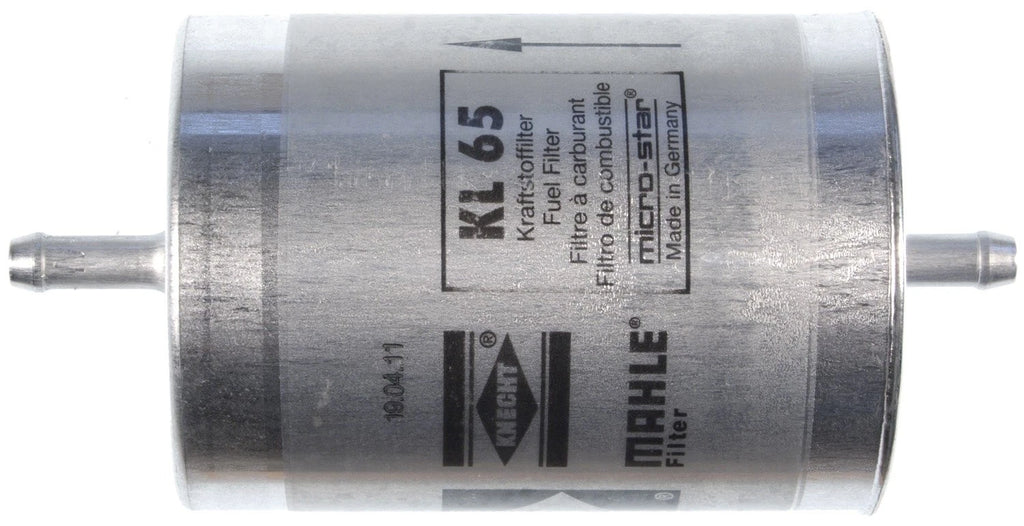 Mahle Fuel Filter with 2 Push-on Fittings 75mm for Mercedes R129 W140 W202 W210
