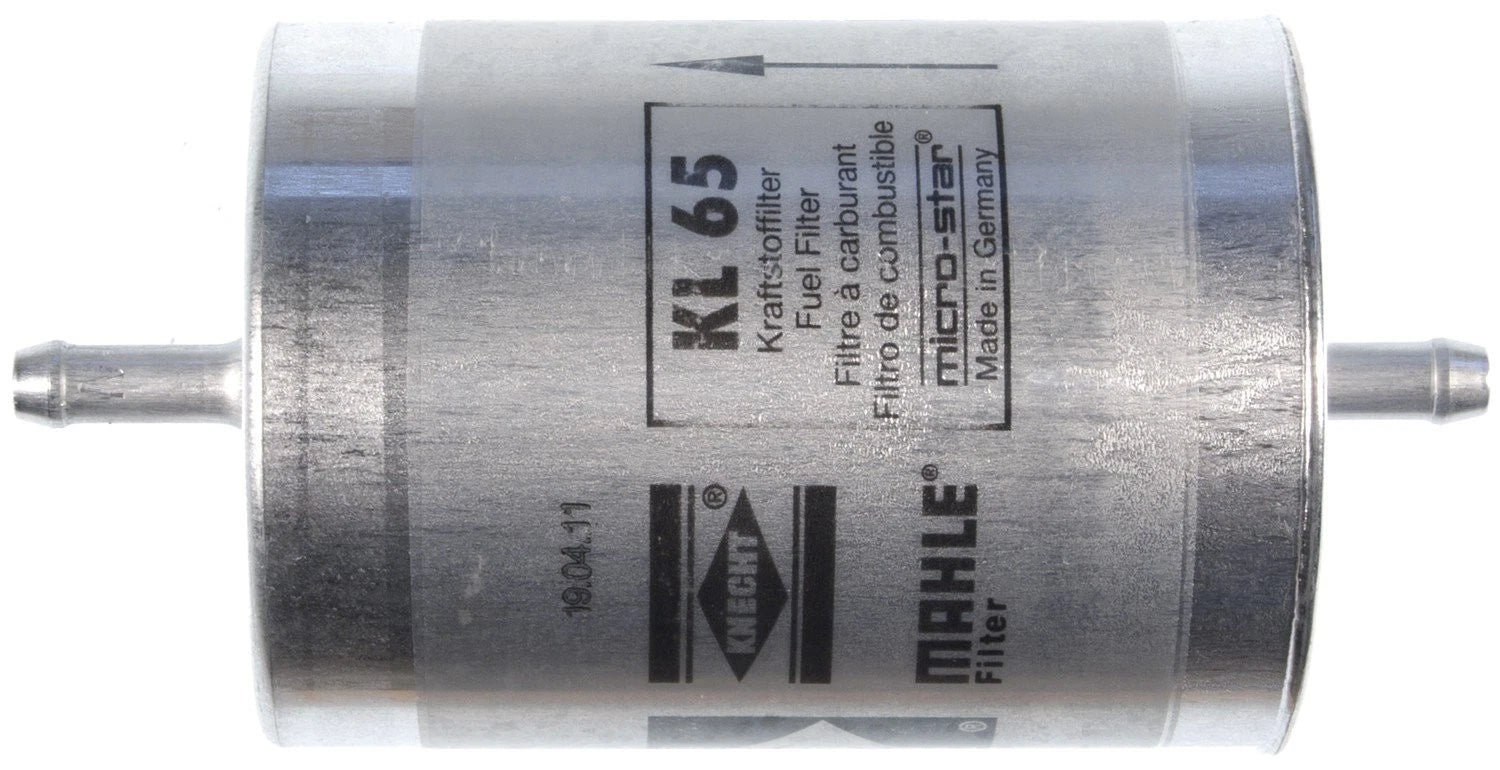 Mahle Fuel Filter with 2 Push-on Fittings 75mm for Mercedes R129 W140 W202 W210