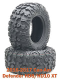 Set of 2 Front Tires for Can-Am Defender HD8/HD10 XT (2016–2017) 27x9R14 8PR Radial