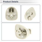 Sun Visor Holder Clip for Chrysler Sebring, Dodge Avenger (No. 1GW25DW1AA) Beige