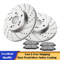 Front Drilled Rotors and Ceramic Brake Pads Kit for Honda Accord (2013–2023)