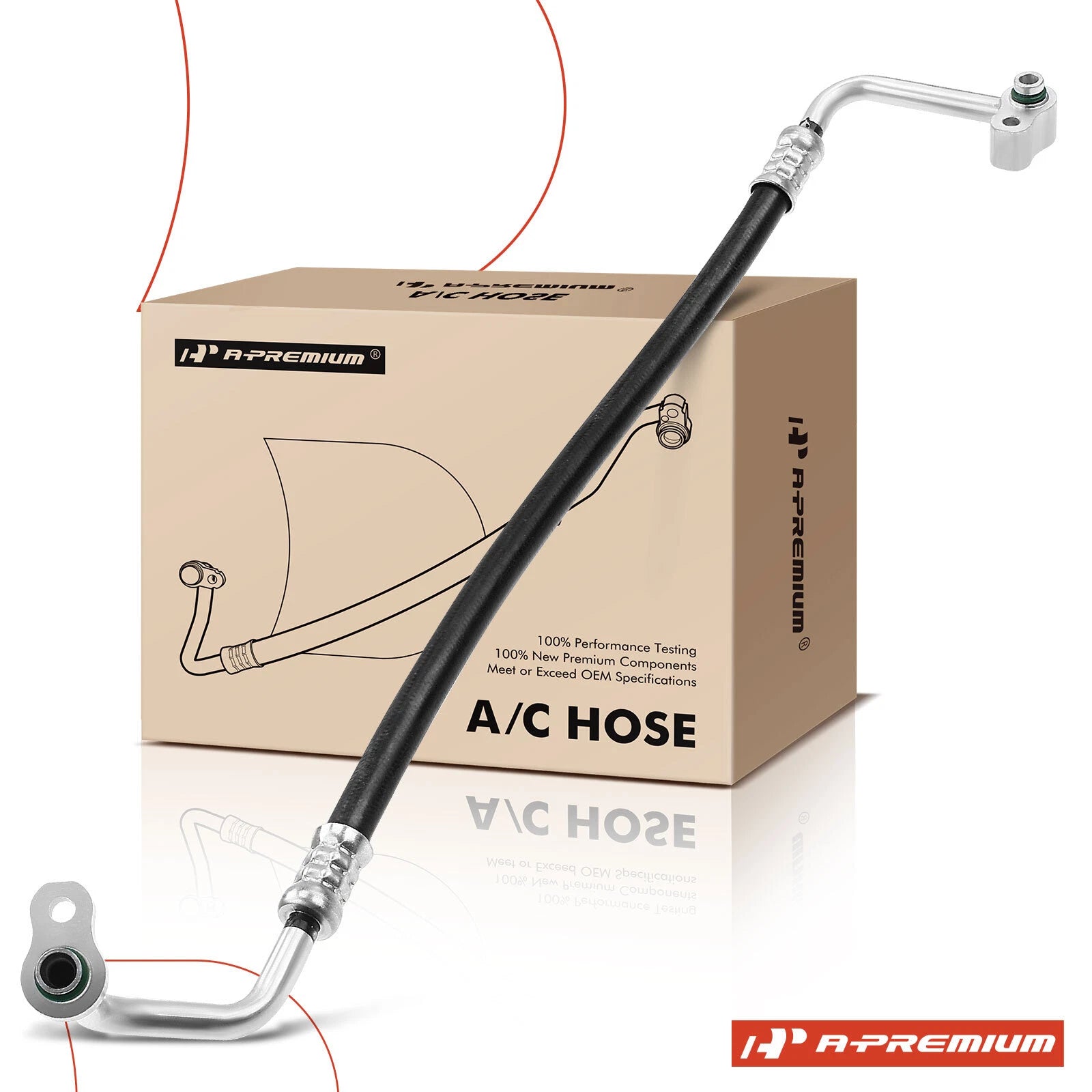 A/C Refrigerant Discharge Hose for Kia Sorento (2003–2006)
