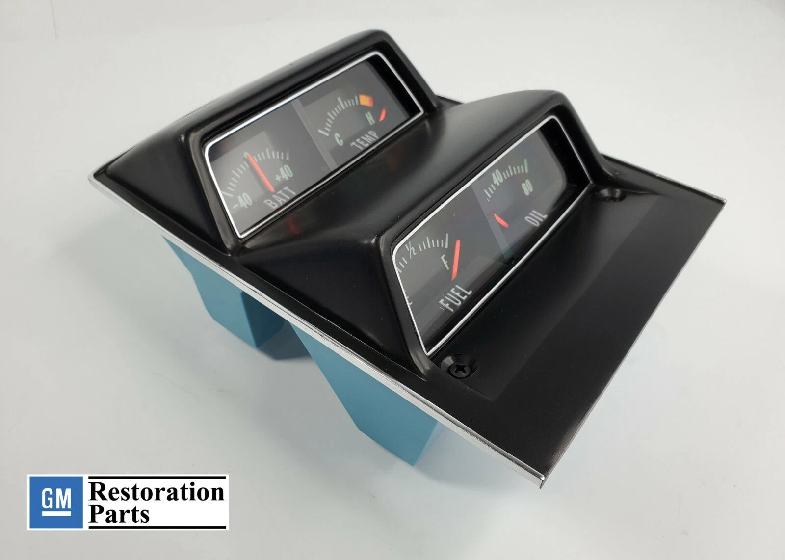 Center Console Gauge Cluster Replacement for GM Nova & Camaro (1970–1981)