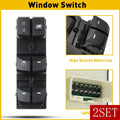 Set of 2 Left Driver Master Door Window Switches for Hyundai Elantra (2014–2016)