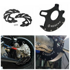 Front & Rear Brake Rotor Cover Guard for Yamaha Raptor 700/700R (2013–2026) Black