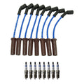 Set of 8 NGK Wire Set & Bosch Platinum Spark Plugs for Sierra Silverado 1500