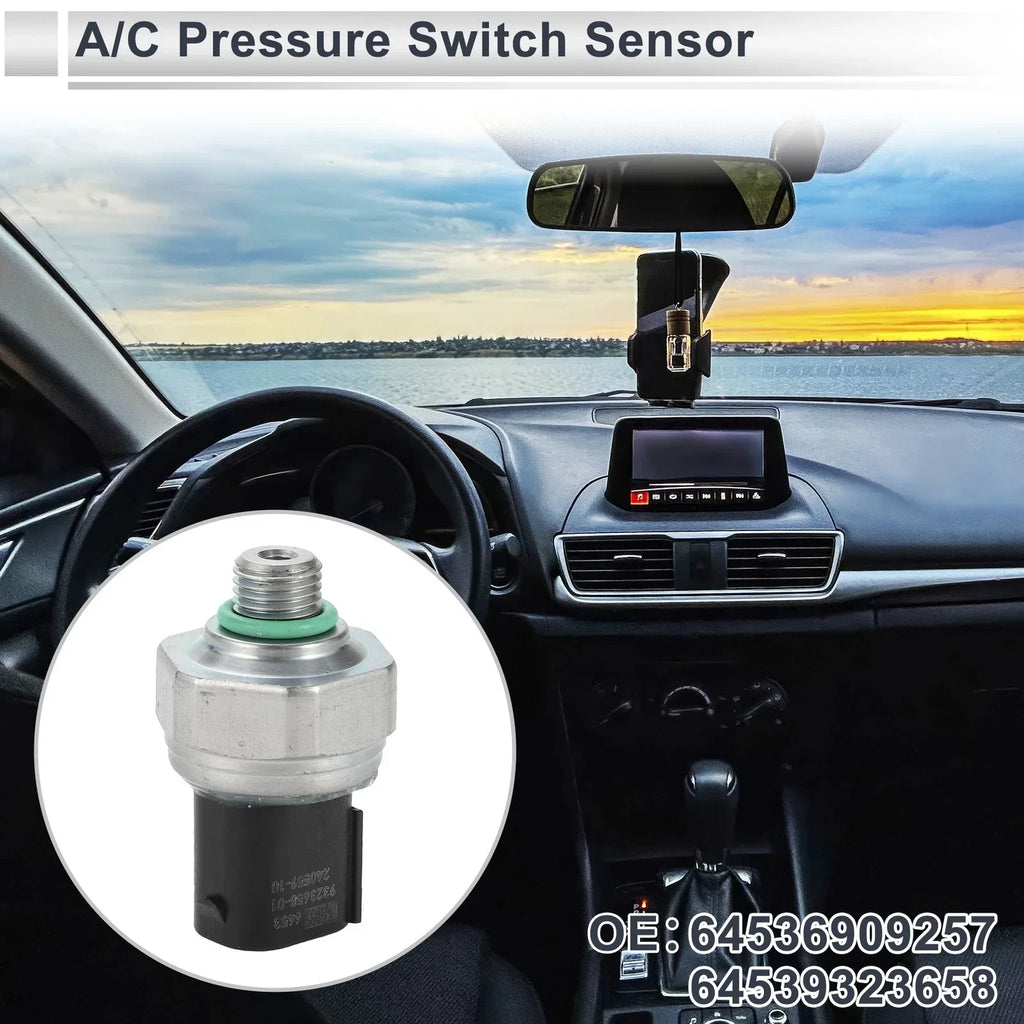 AC Pressure Switch Sensor for BMW MINI E39 E46 E38 E53 X5 (1994-2006) 1 Pcs