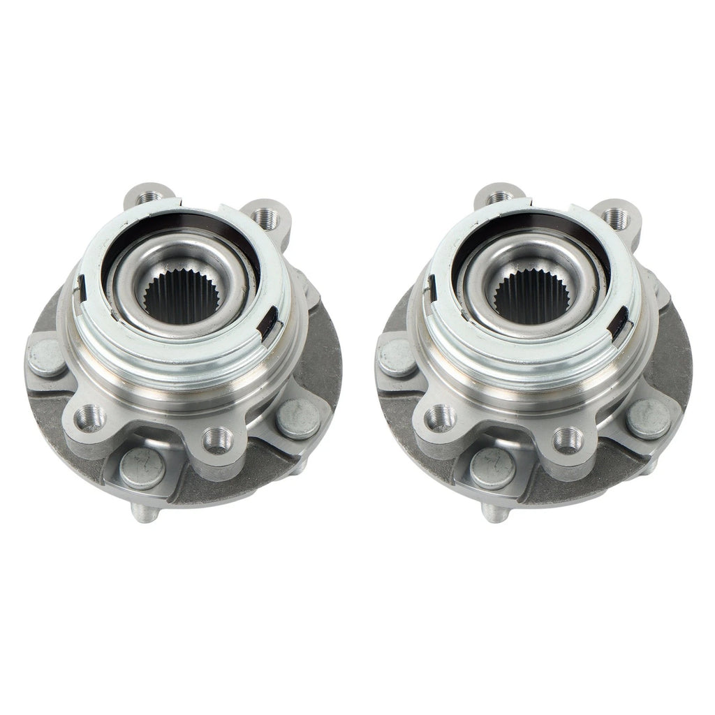 Set of 8 Front Wheel Hub & Bearing Suspension Kit for Nissan Altima (2007–2012)
