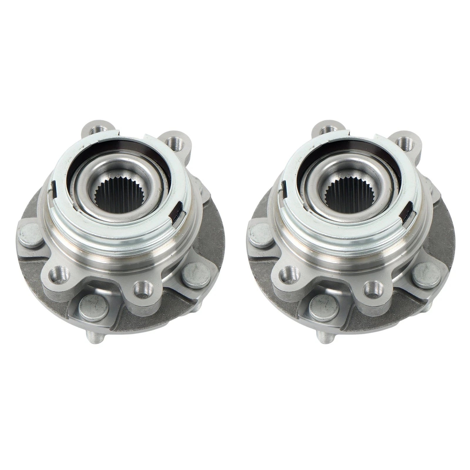 Set of 8 Front Wheel Hub & Bearing Suspension Kit for Nissan Altima (2007–2012)
