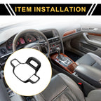 Steering Wheel Cover Trim for Ford F-150 (2021–2024) Carbon Fiber Pattern Set