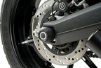 2X Rear Axle Sliders for Ducati Scrambler (2015–2019) 20158N Black