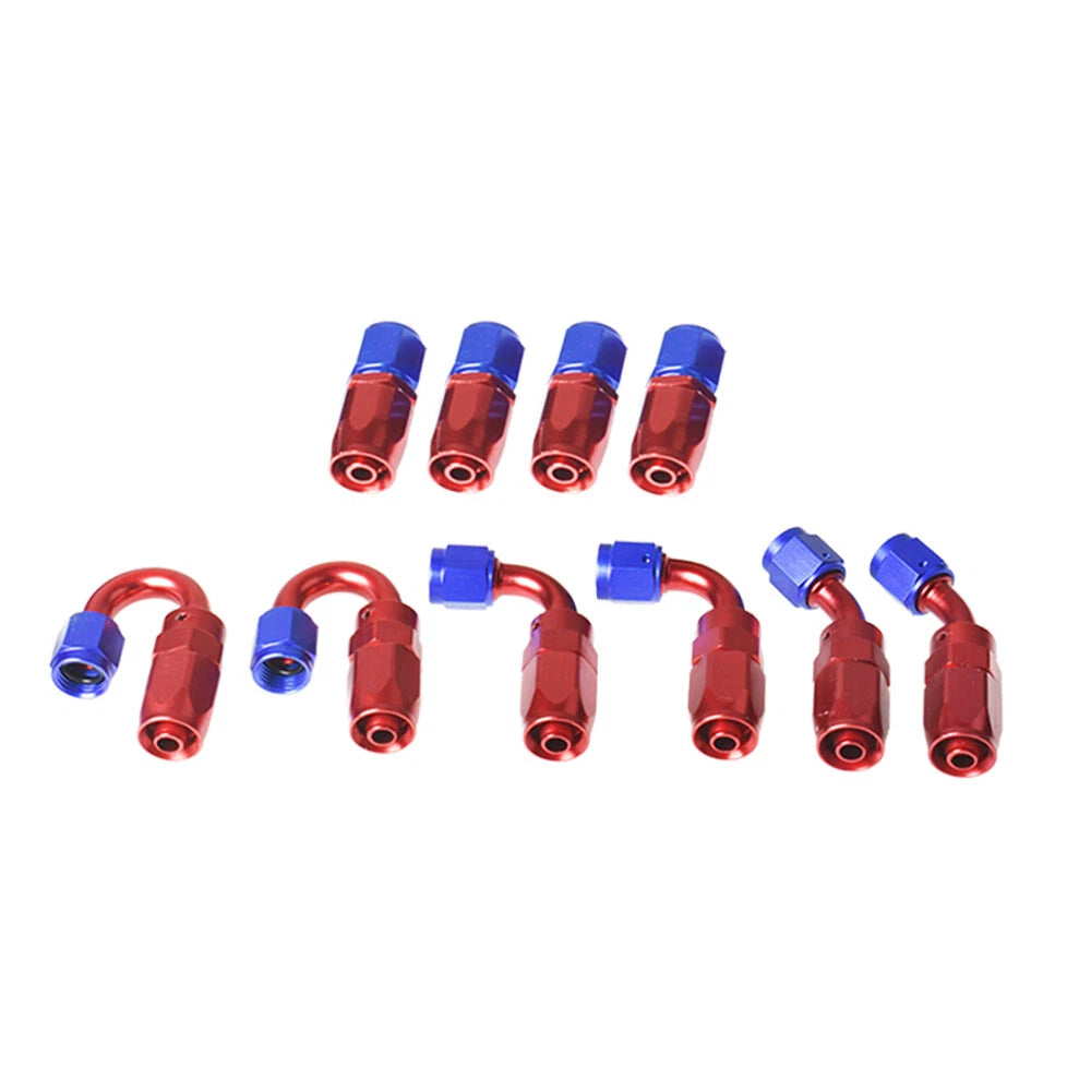 20ft Braided Fuel Hose Line with Swivel Fittings for Universal Applications