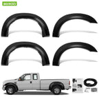 Set of 4 Pocket Style Fender Flares for Ford F250 F350 Super Duty (1999–2007)