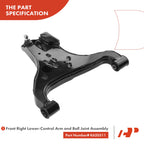 Set of 4 Front Control Arm Ball Joints for Nissan Armada (2005–2015)