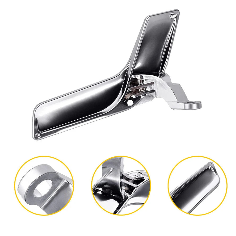 Left Driver Matte Silver Interior Door Handle Repair Kit for Benz C250 GLK350 (2010â2015)