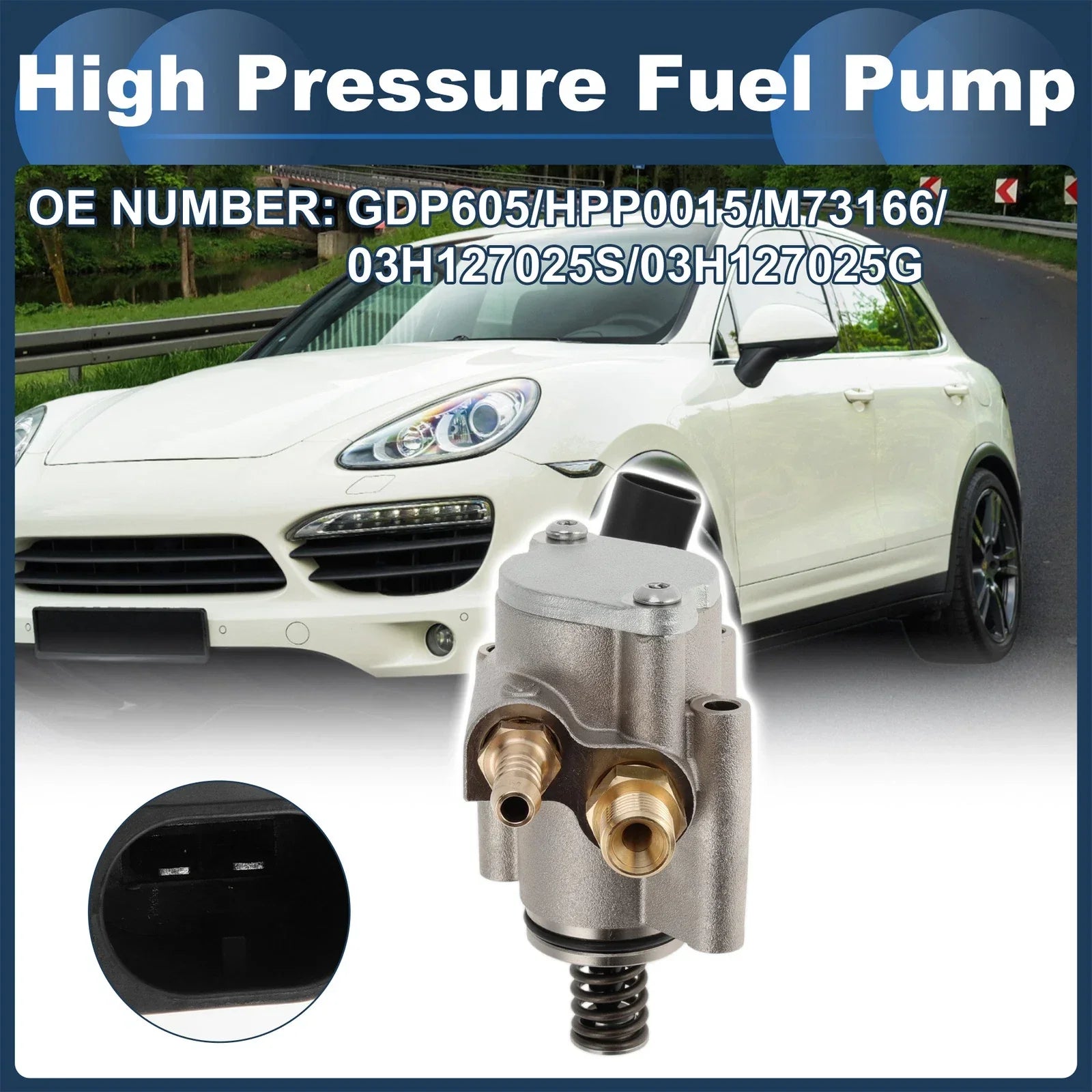 High Pressure Fuel Pump Assembly for Porsche Cayenne (2003-2010)