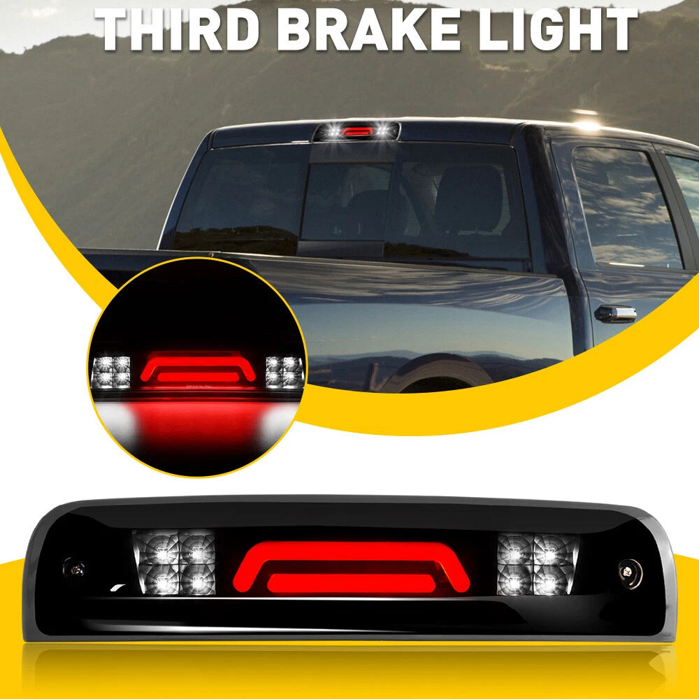 Smoked LED Third Brake Light for Dodge Ram 1500 2500 3500 (2009–2018)