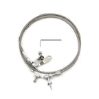 Stainless Braided Kick Down Cable for Ford C6 Transmission (1966-1986)