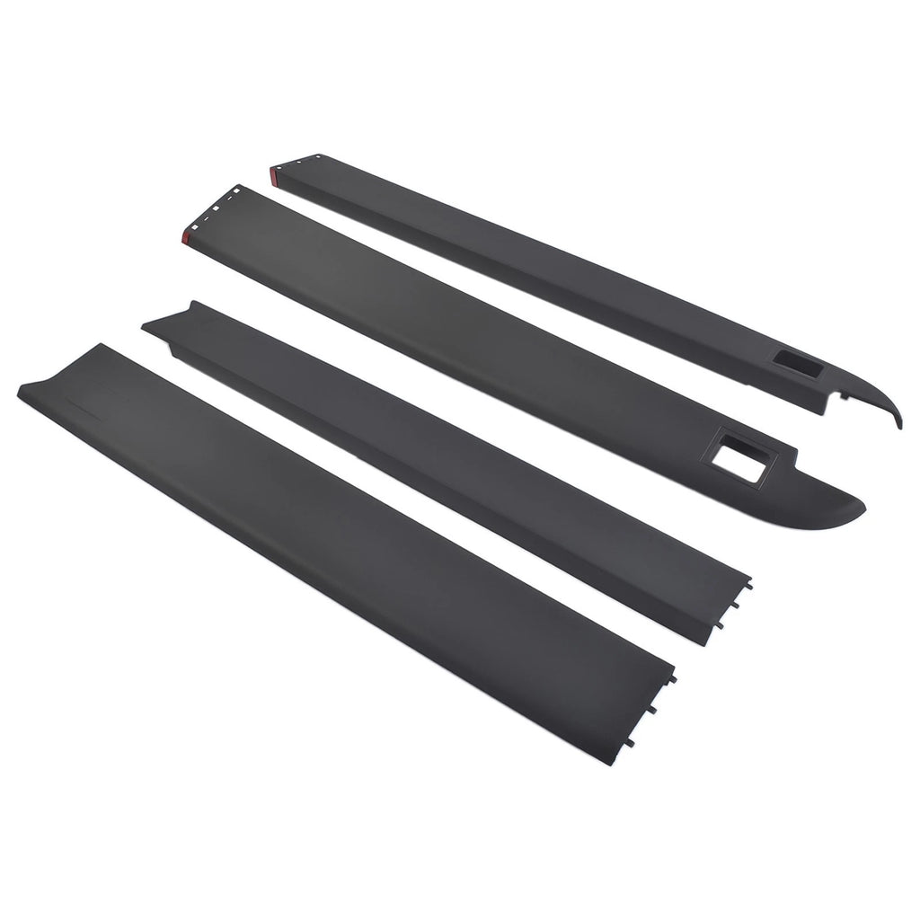 Set of 2 Bed Rail Caps for Dodge Ram 1500 (2009-2018)
