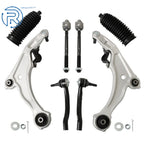 Set of 8 Front Lower Control Arms & Tie Rods for Nissan Maxima 