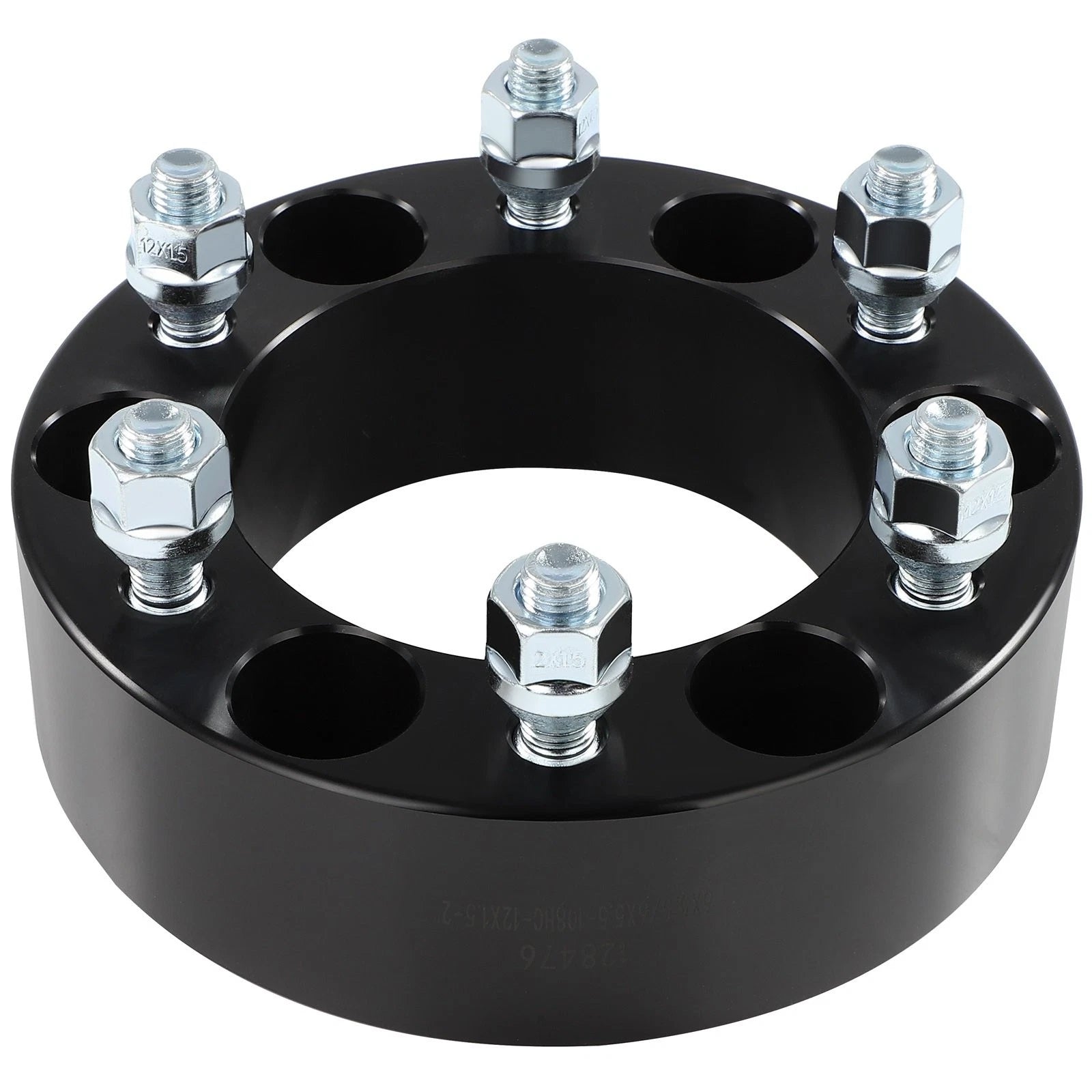 Set of 4 Wheel Spacers 6x5.5" M12x1.5 for Ford Ranger (2013–2022), Hummer H3 (2006–2010)