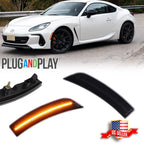 Full LED Side Marker Lights for Toyota GR86 Subaru BRZ (2022–2023)