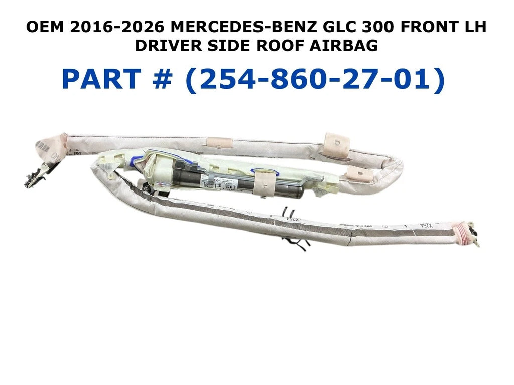 Left Side Roof Airbag for Mercedes-Benz GLC300 (2016–2026) 254-860-27-01