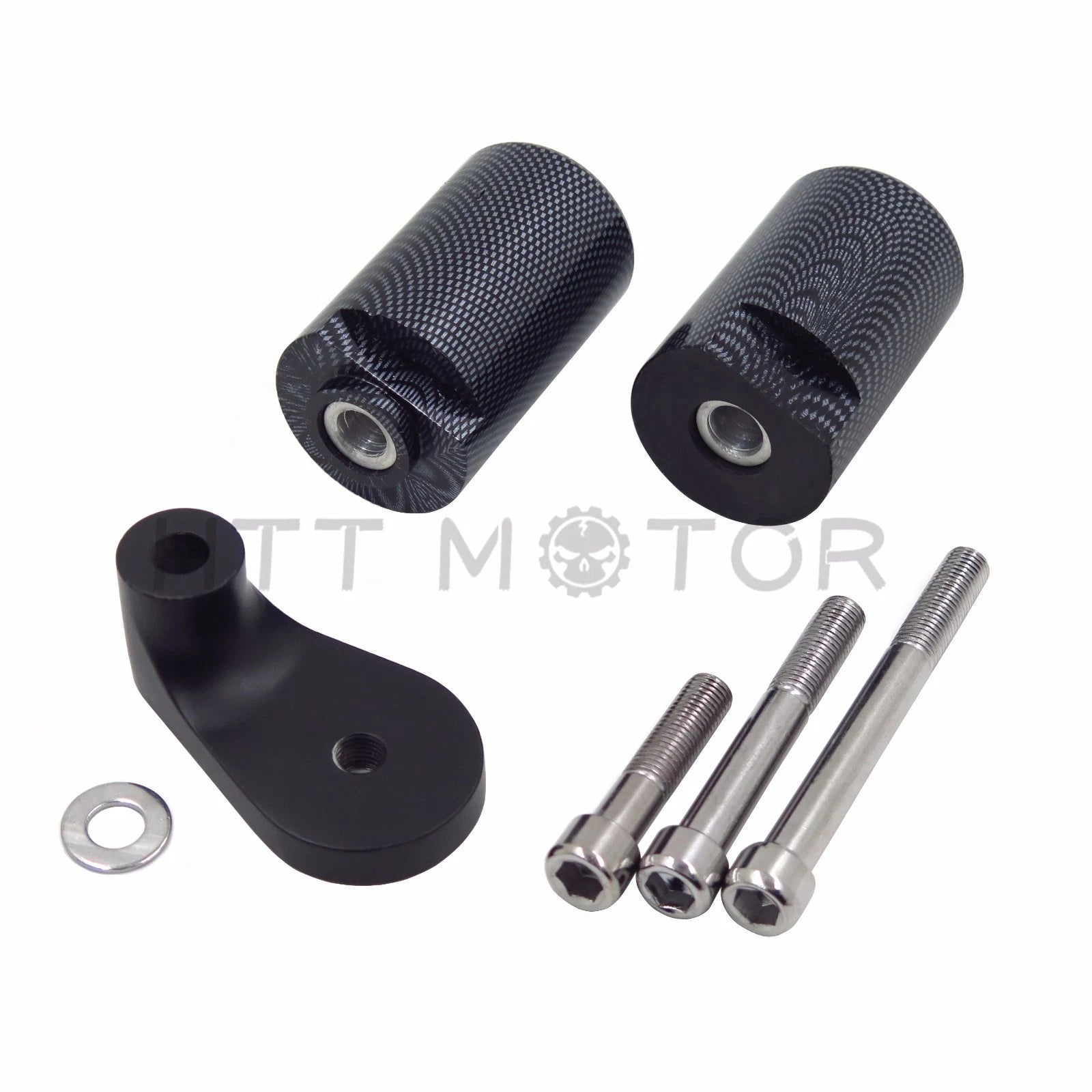 Set of 2 Frame Slider Crash Protectors for Suzuki GSXR1000 (2001–2002)