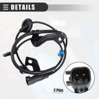 Rear Right ABS Wheel Speed Sensor for Mitsubishi Lancer Outlander (2003–2015) No. 4670A582