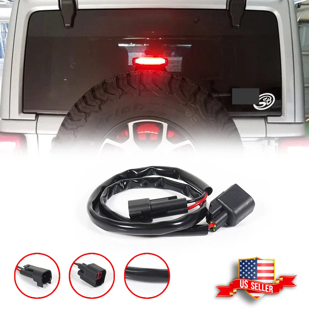 3rd Brake Light Extension Harness for Jeep Wrangler JK (2007–2018)