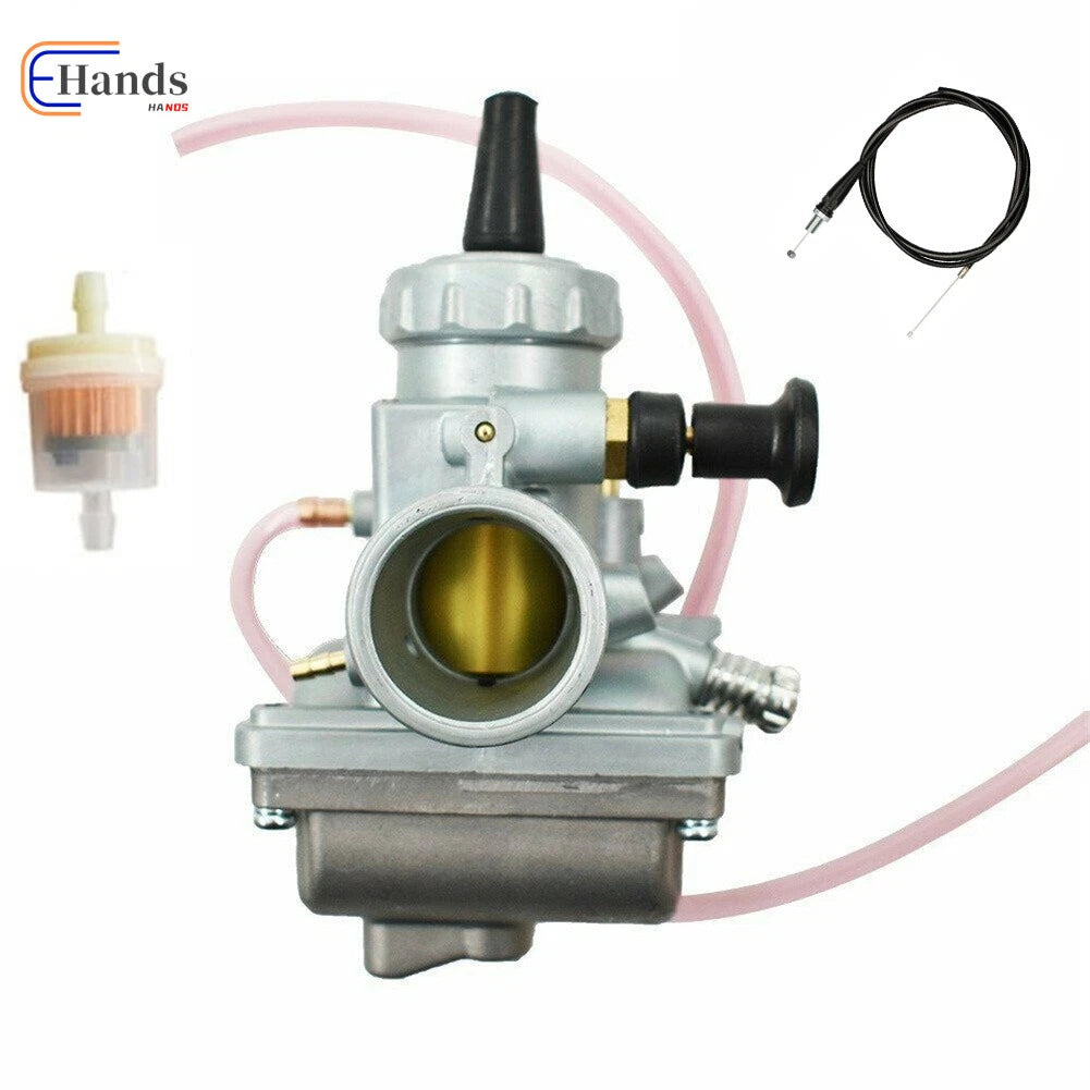 Carburetor & Throttle Cable for Yamaha DT125 DT175 RT100 RT180 TTR125 DT100