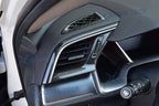 Carbon Fiber Inner Pattern Dashboard AC Vent Outlet Decor for Honda Civic (2016-2021)