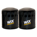 2X Wix Engine Motor Oil Filters for Cadillac, Chevy, GMC, Jeep, Pontiac, Saab