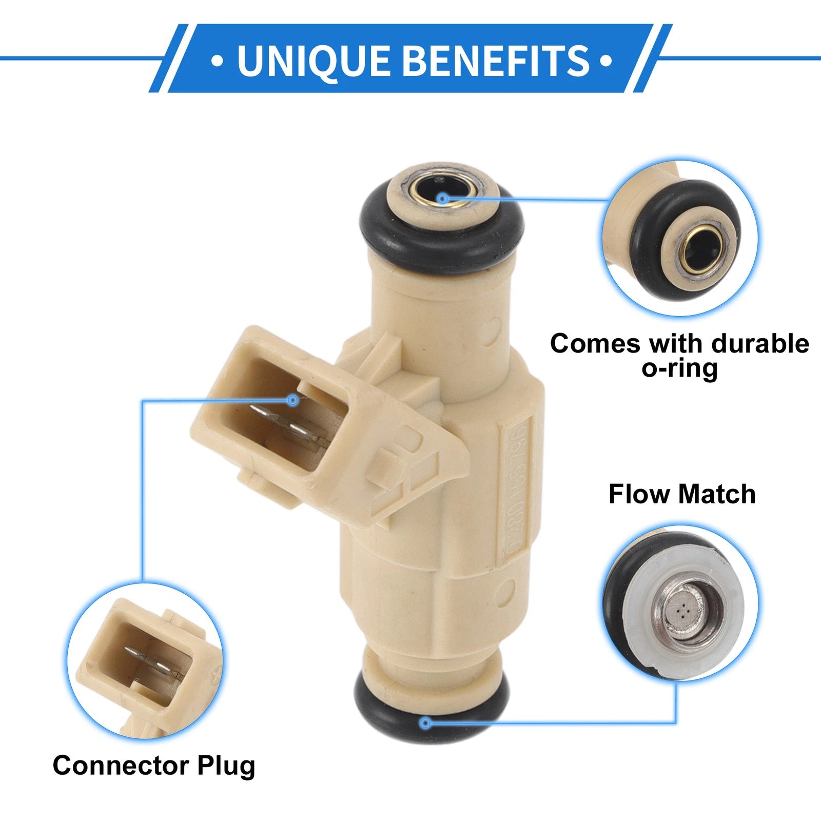 Fuel Injector No.0280155796/F8CEA5A for Ford Escort 2.0 (1997–2002)
