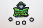 Set of 4 Fuel Injector Isolator Rubber O-Rings for Kawasaki Ninja ZX6R (2015–2019) 16073-3707