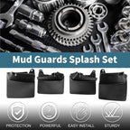 Mud Flaps Splash Guards for Toyota Land Cruiser Prado FJ90 (1995–2003)