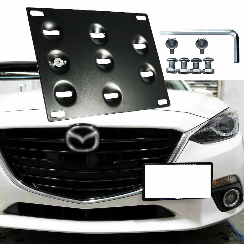 Tow Hook Bumper Mount Bracket for Mazda 3 6 CX-5 MX-5 Miata (2010–2024)